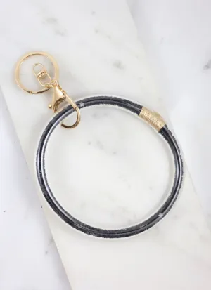 Keychain Bangle in Black Star