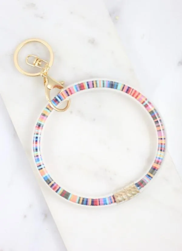 Keychain Bangle in Multi