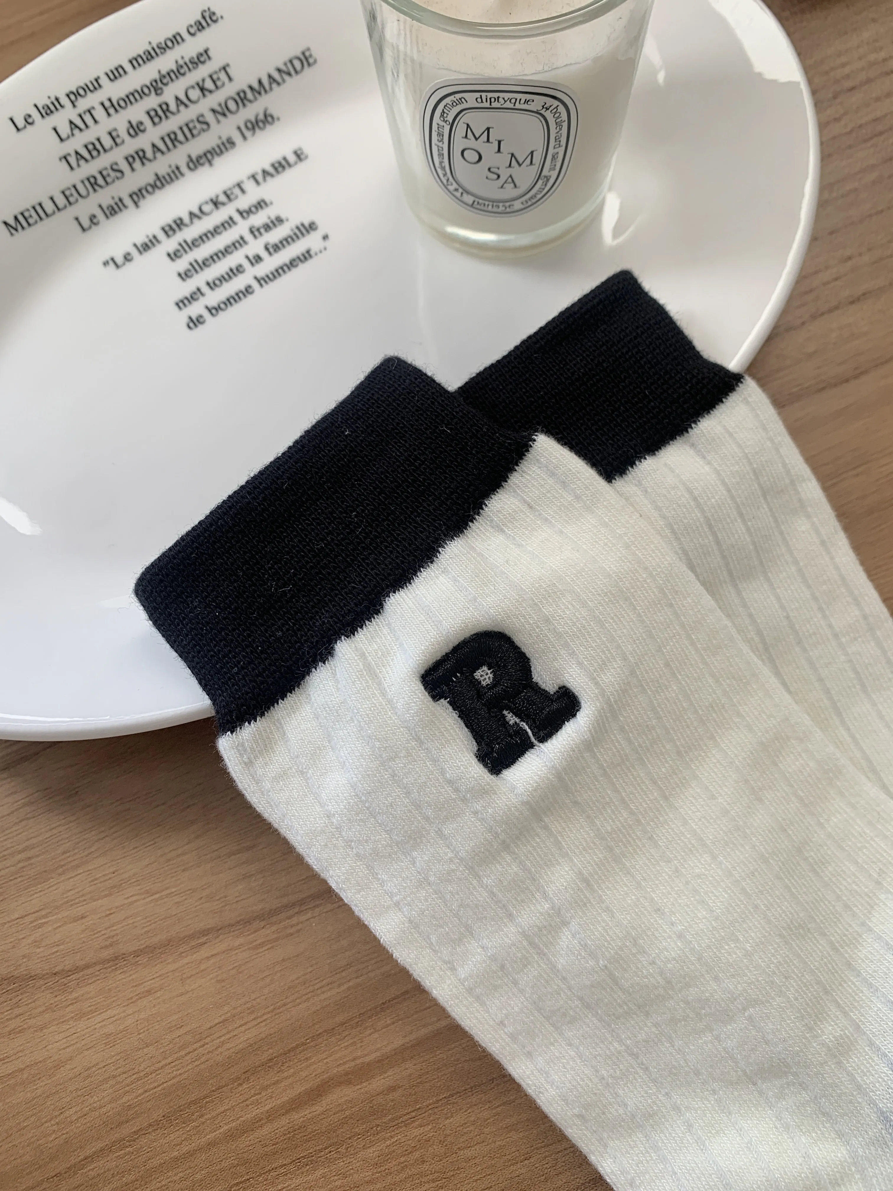 Korean High-Quality HENNY MIAO Gift Box Socks (5 Pairs)