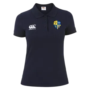 Langtree Rugby Club Canterbury Women's Navy Waimak Rugby Polo