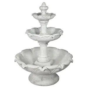 Large 3 Tier Leaf Fountain