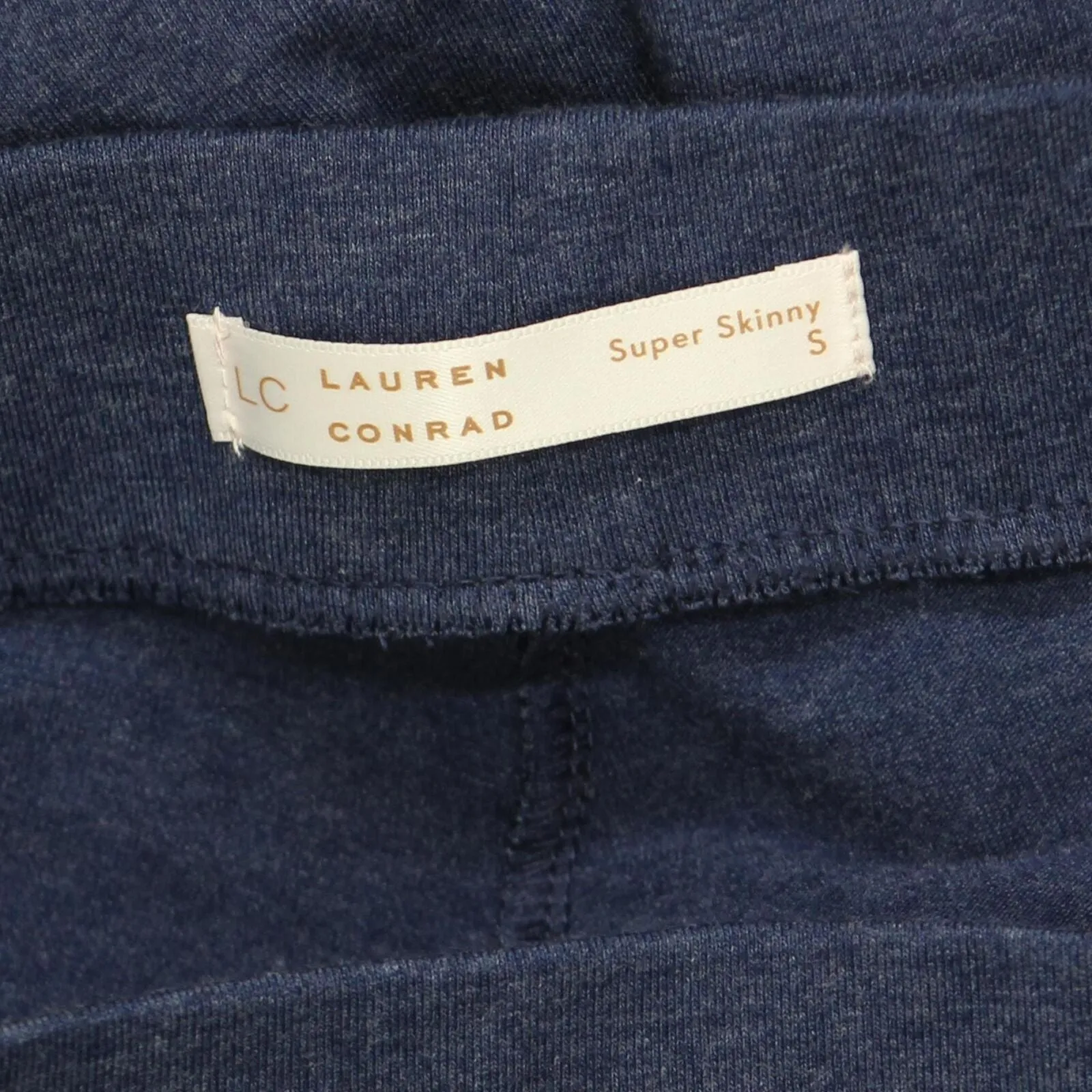 Lc Lauren Conrad Women's Mid Rise Leggings WL13J000RS Dark Blue S