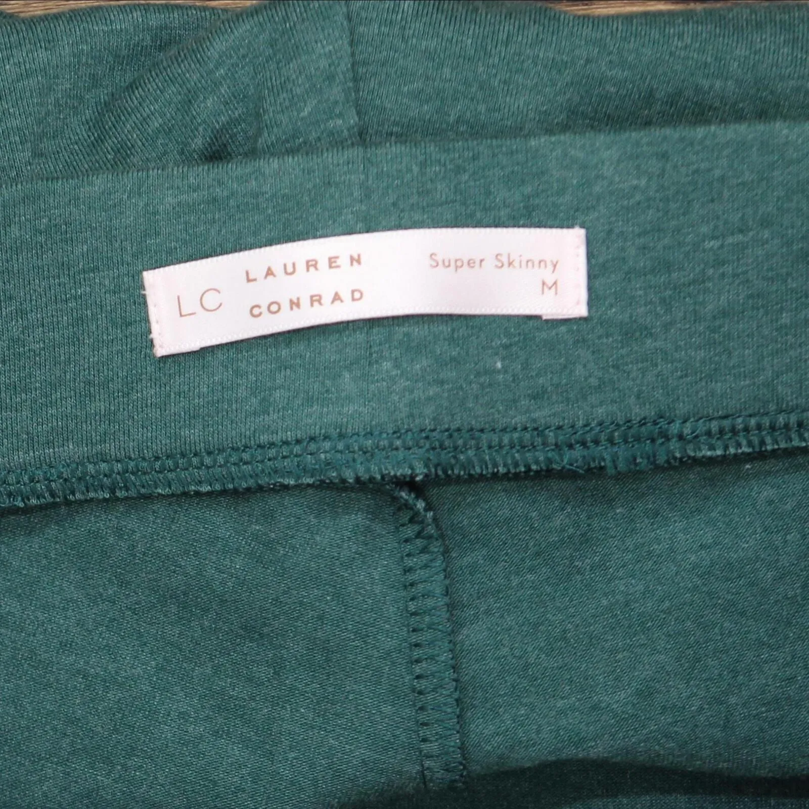 Lc Lauren Conrad Women's Mid Rise Leggings WL13J000RS Green M