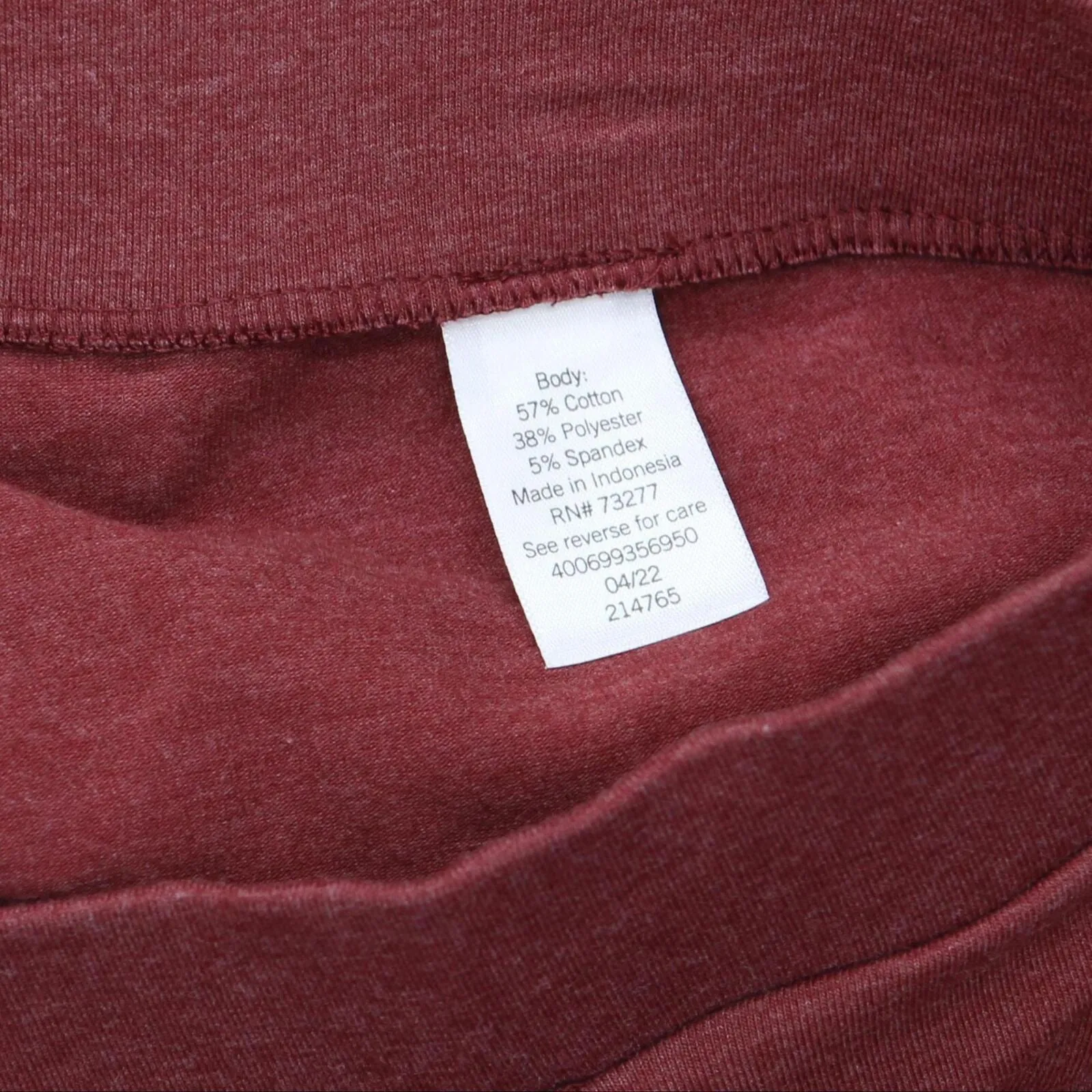 Lc Lauren Conrad Women's Mid Rise Leggings WL13J000RS Red S