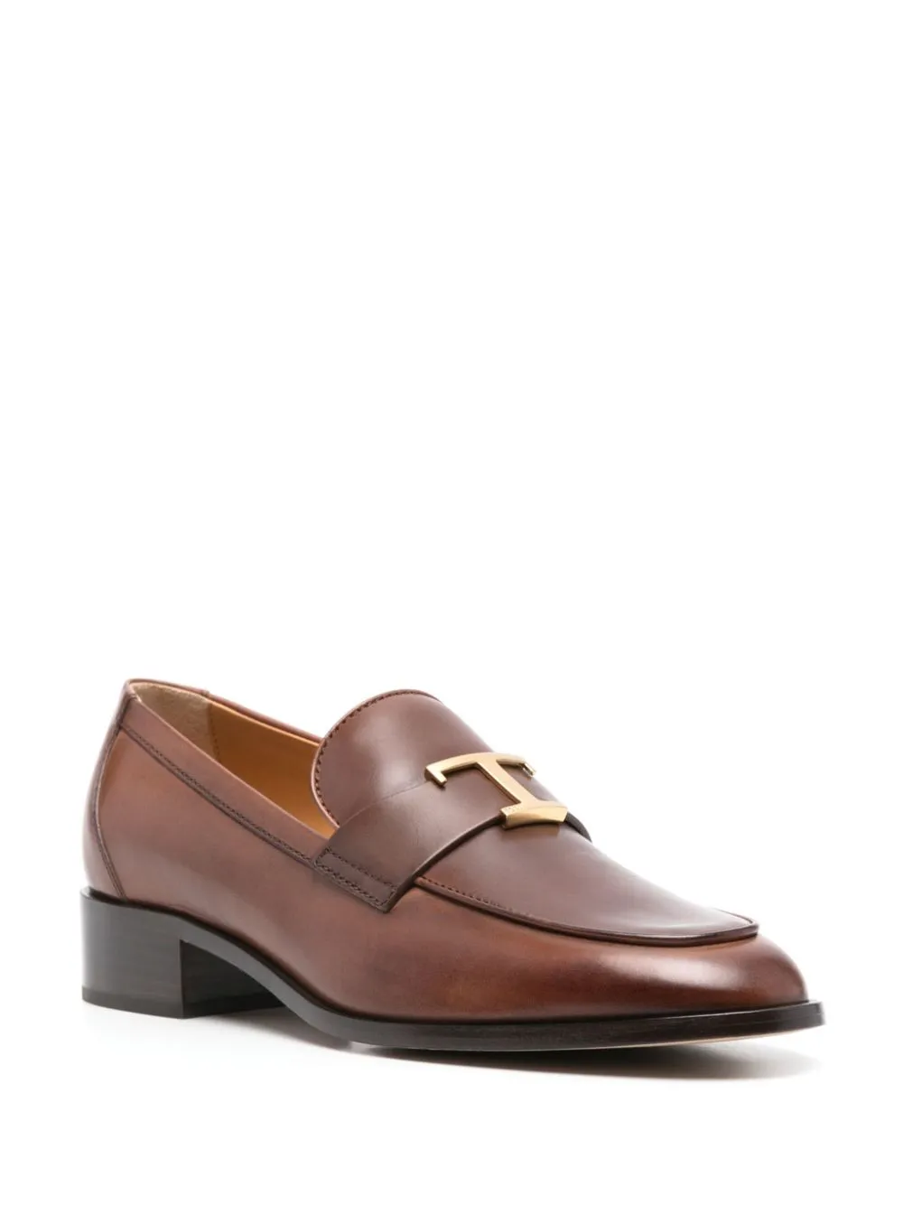 Leather loafers