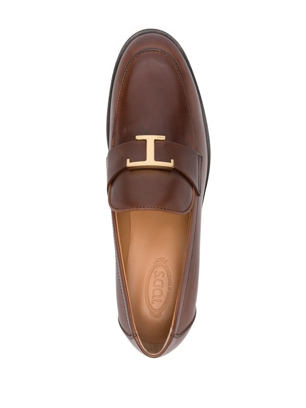 Leather loafers
