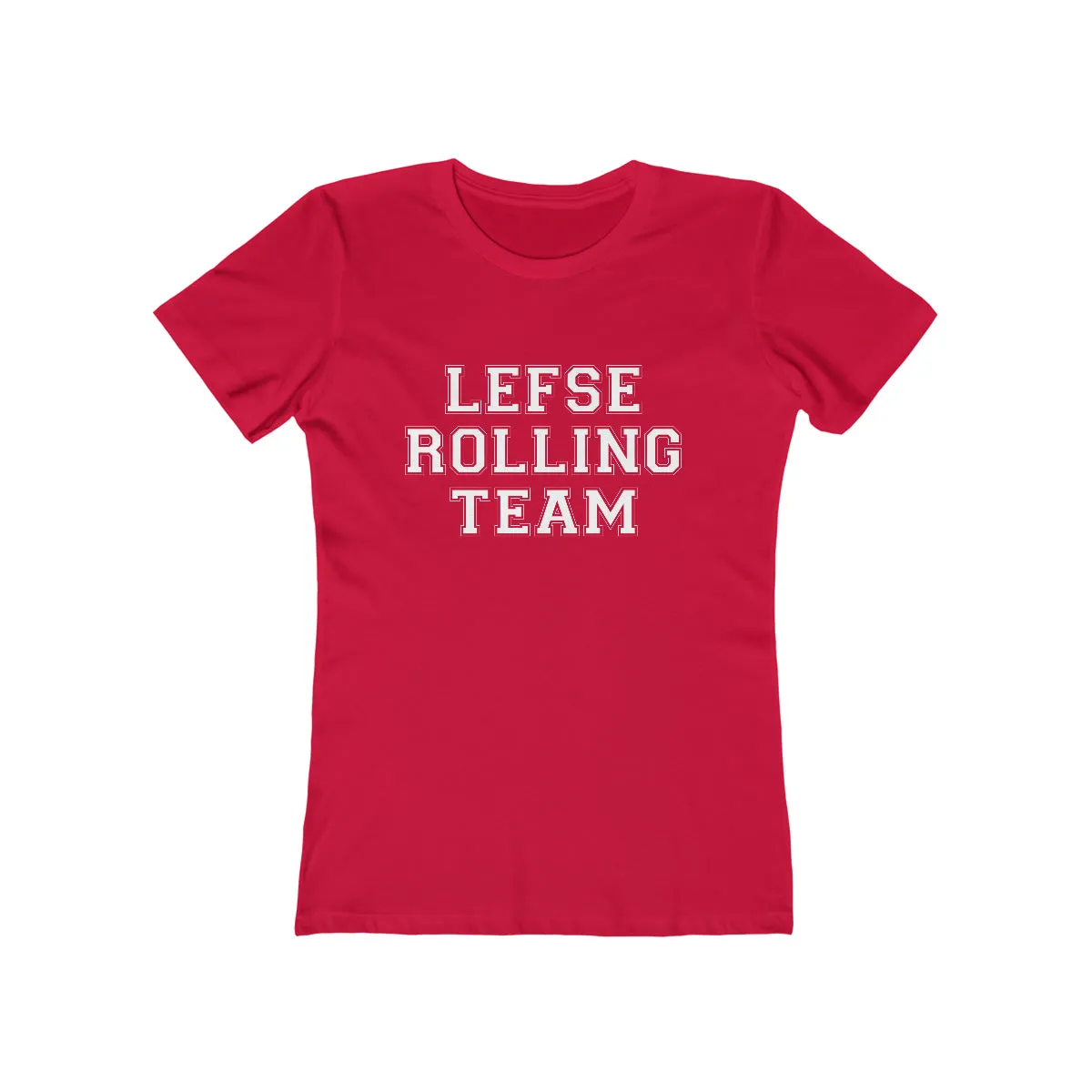 Lefse Rolling Team Women's Fit T-Shirt