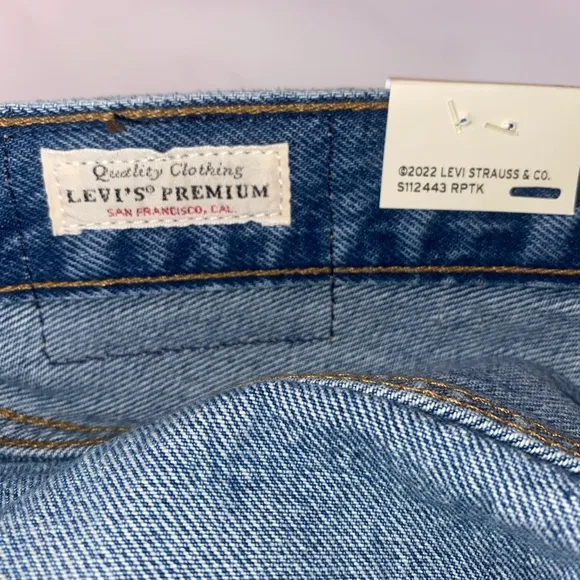 Levi's 501 shorts Women's Blue Denim jean Shorts