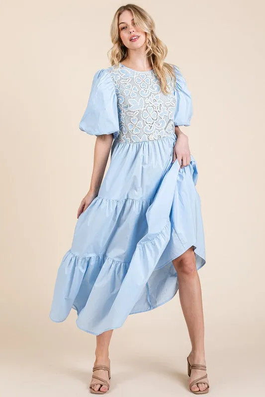 Light floral dress