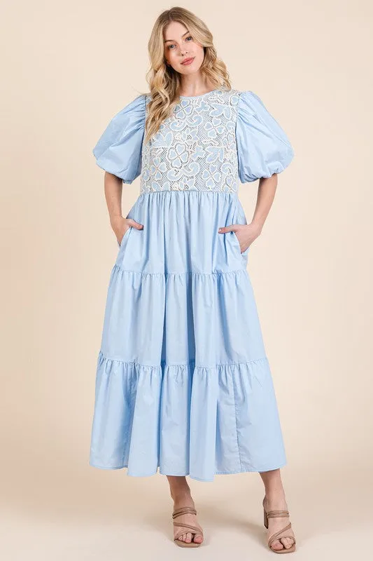 Light floral dress