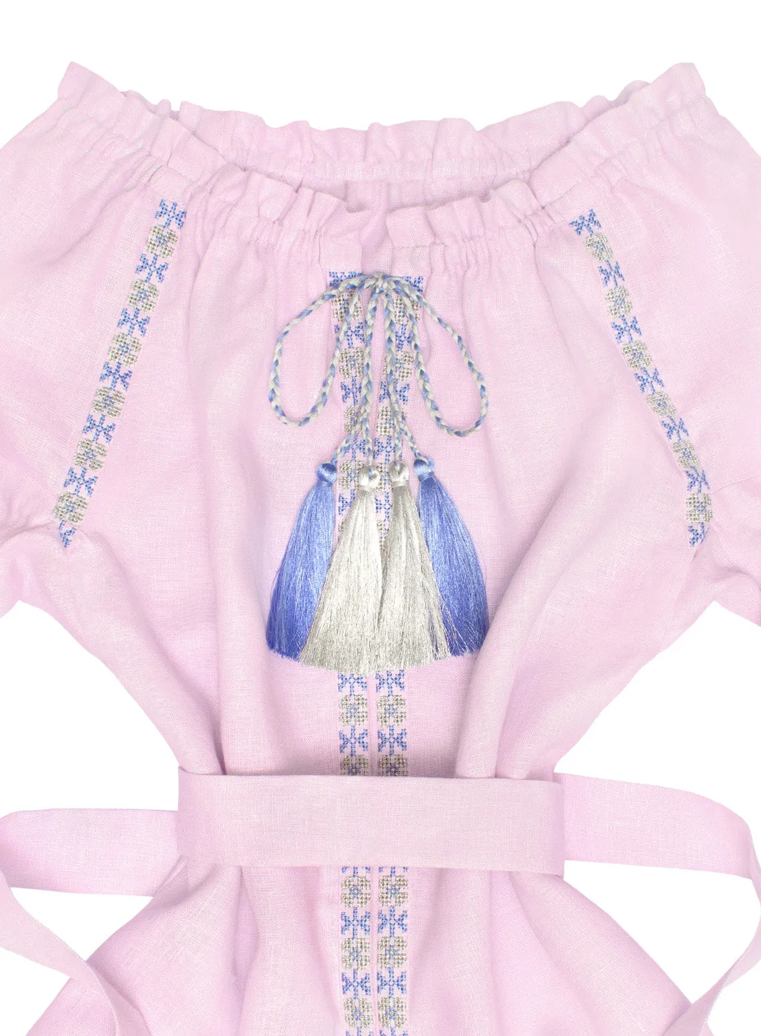 Light purple Boho style Kaftan