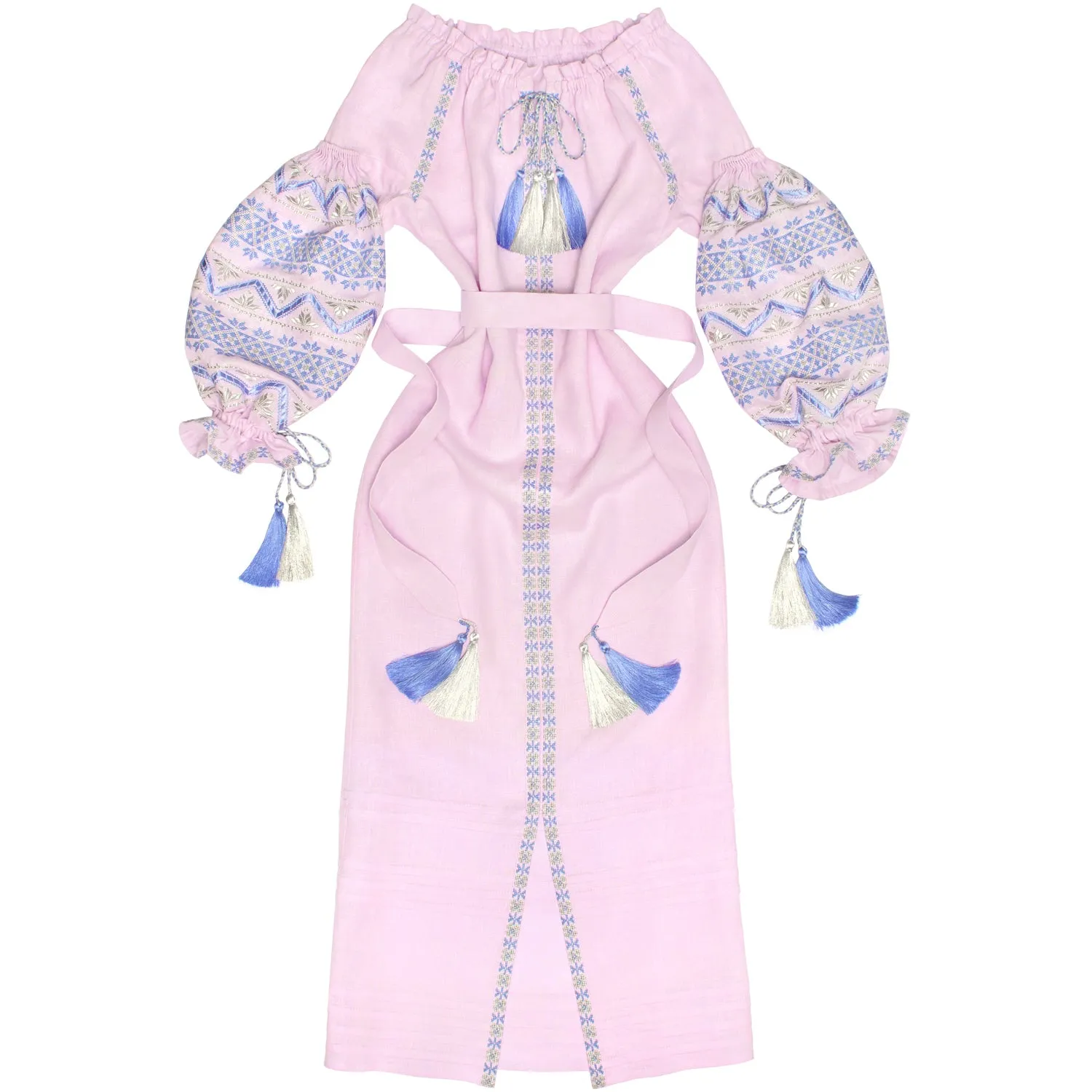 Light purple Boho style Kaftan