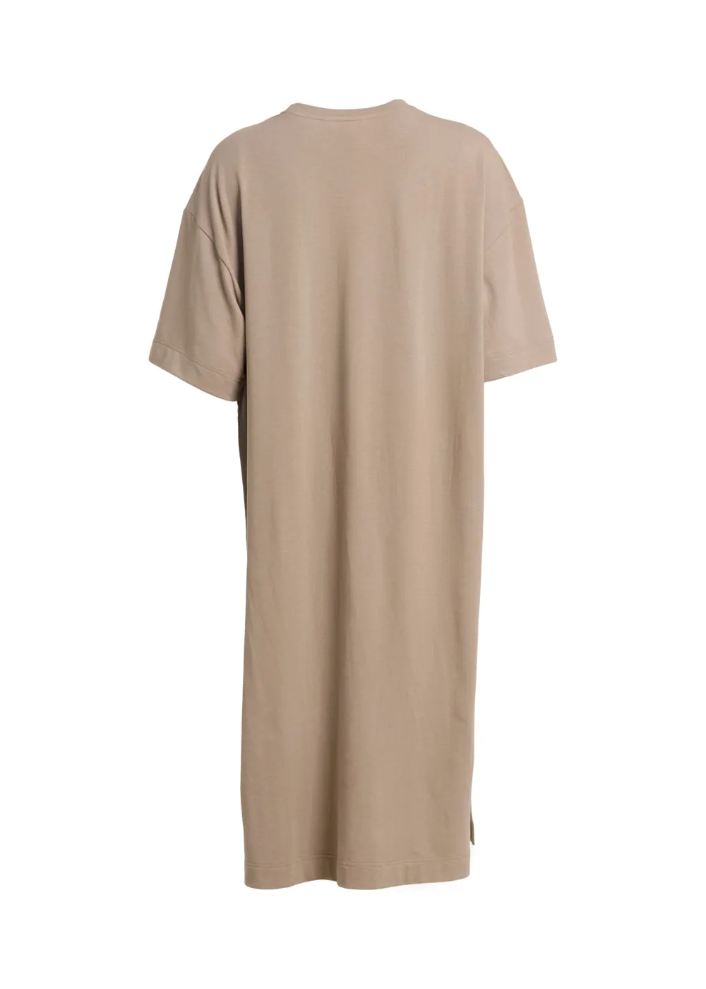 Light Sweat Tee dress - warm grey