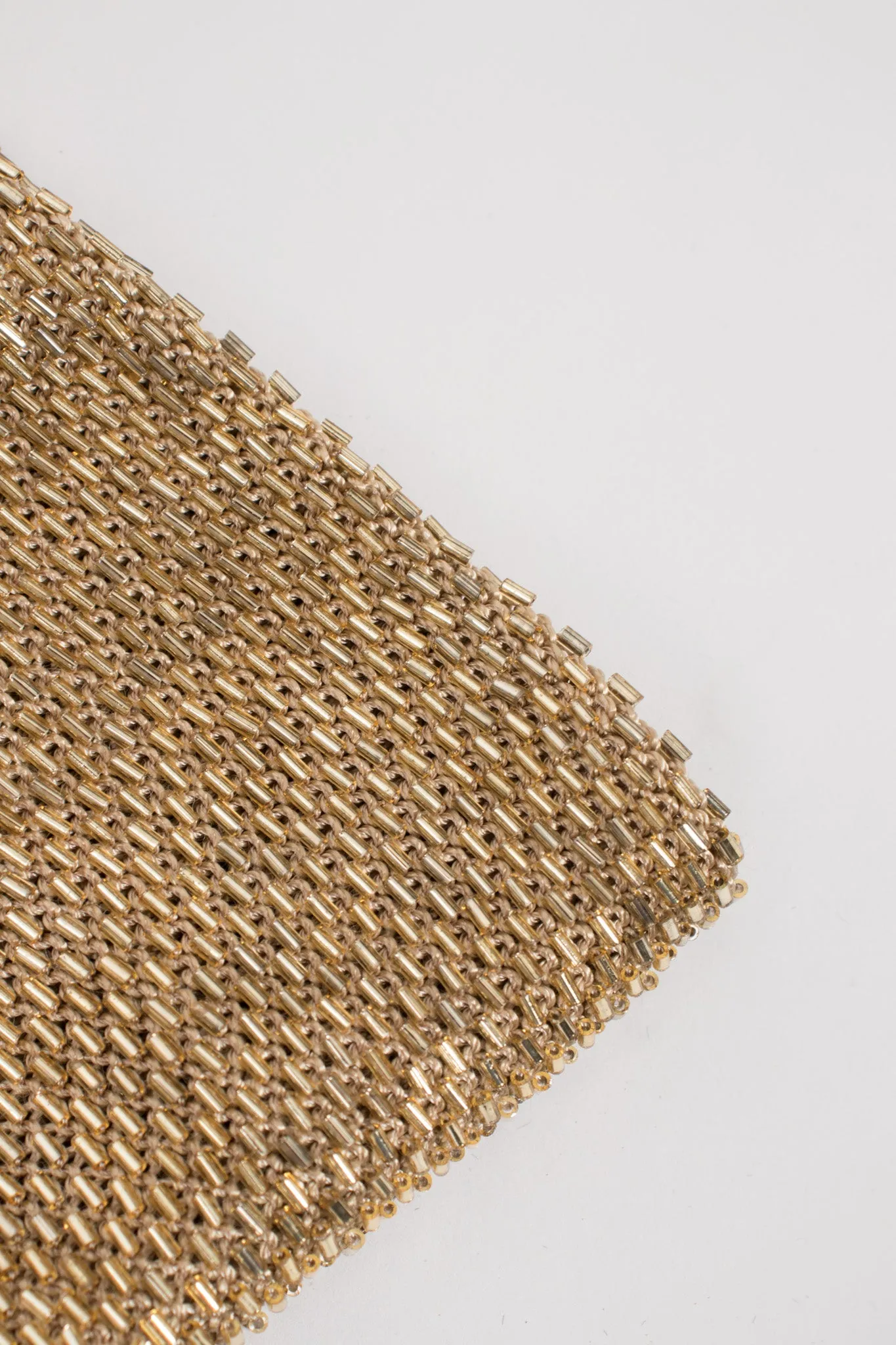 Liquid Gold Beaded Cocktail Dress