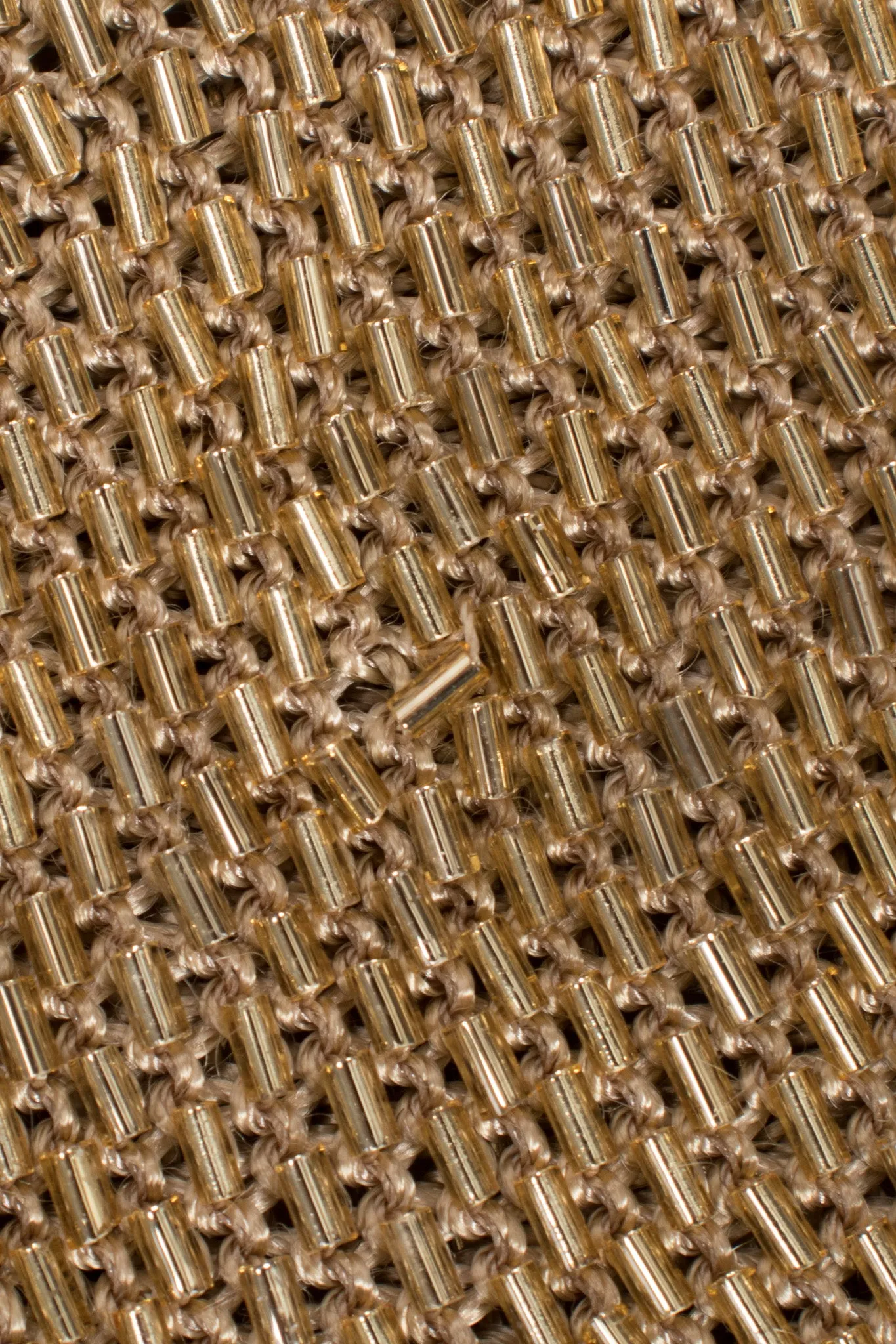 Liquid Gold Beaded Cocktail Dress