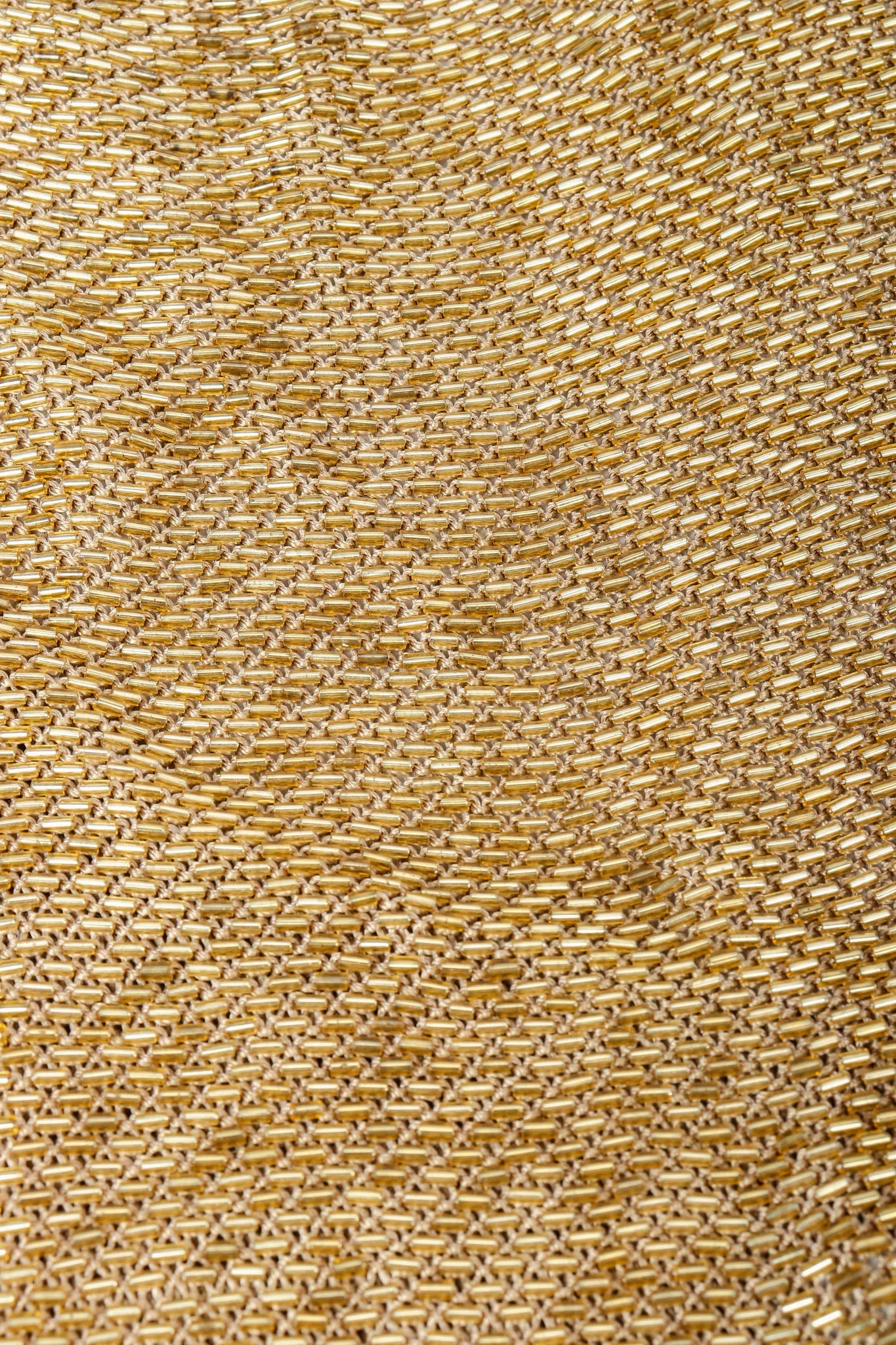 Liquid Gold Beaded Gown