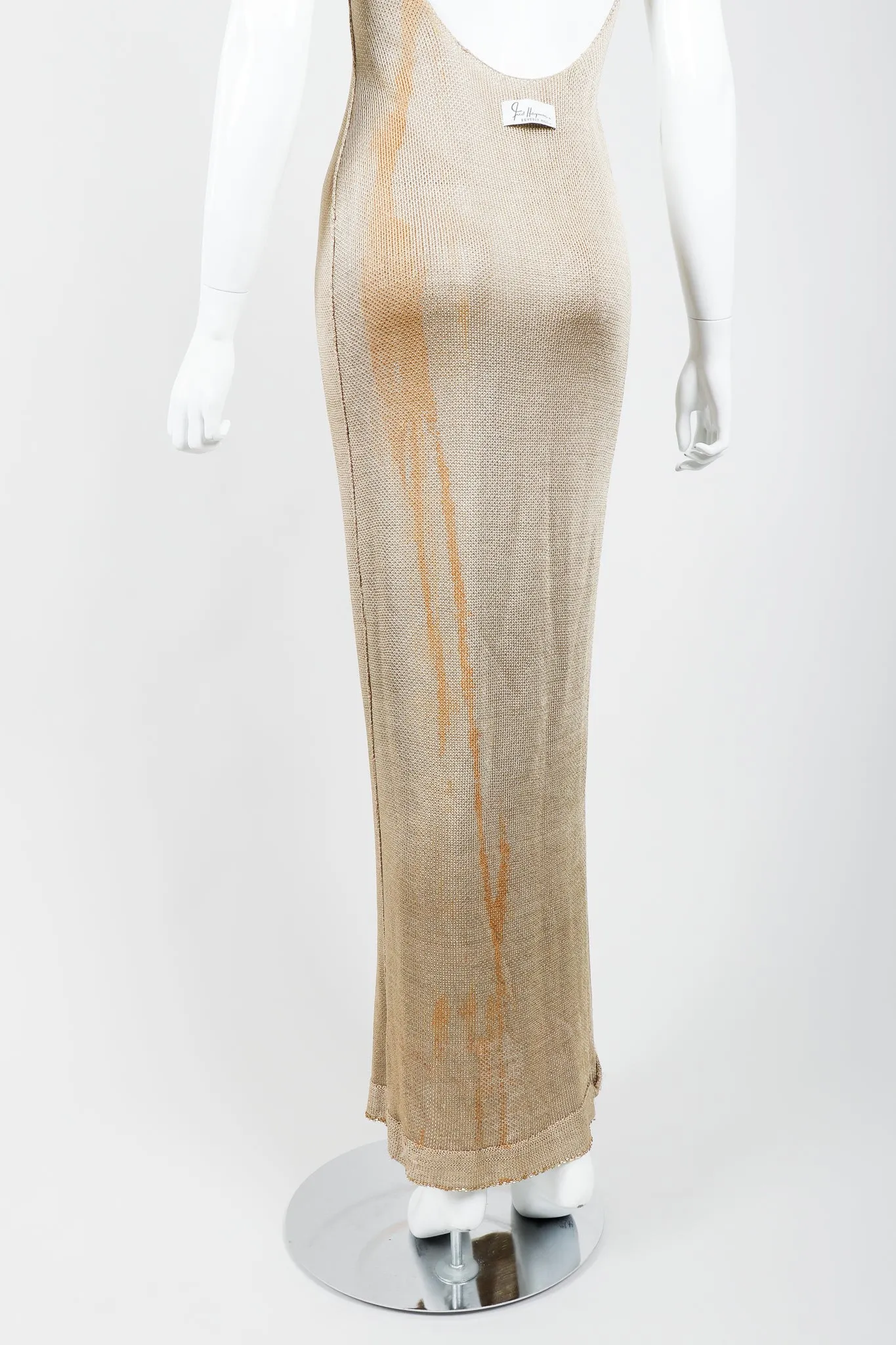 Liquid Gold Beaded Gown
