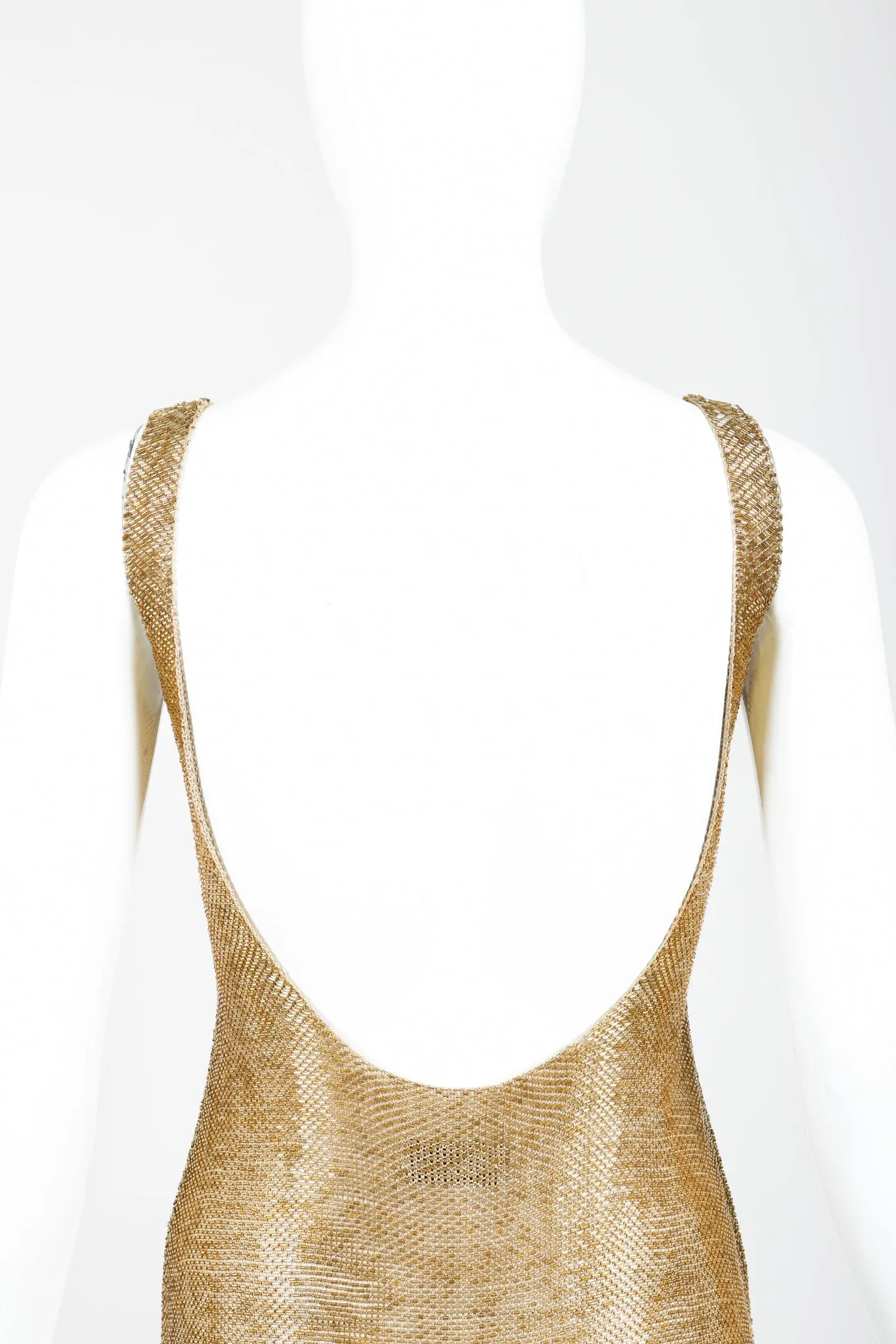 Liquid Gold Beaded Gown