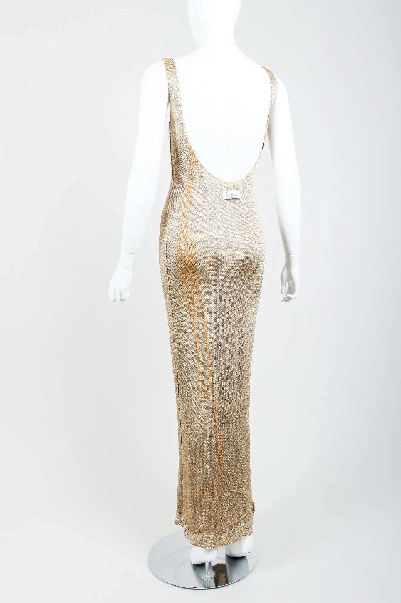 Liquid Gold Beaded Gown