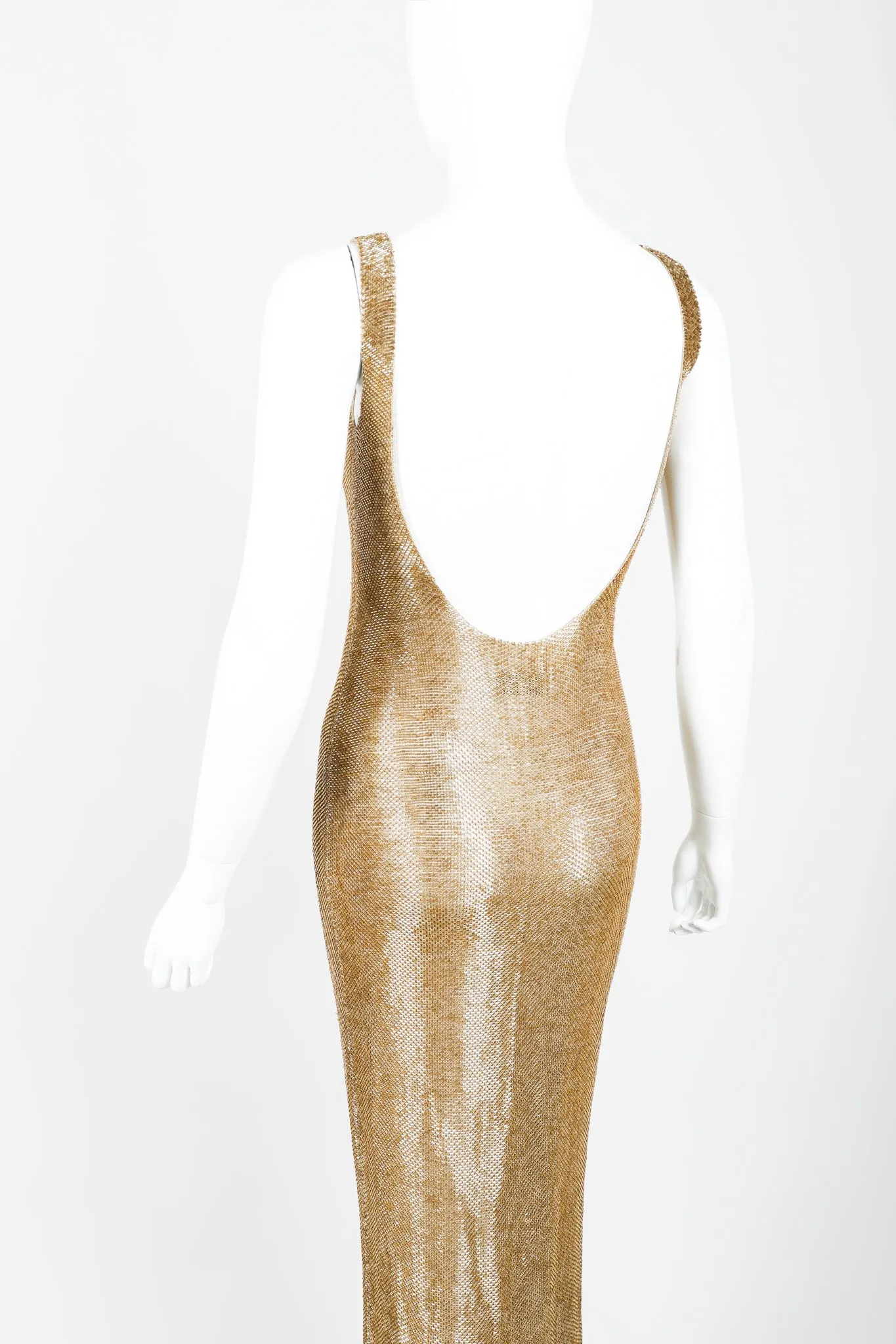 Liquid Gold Beaded Gown