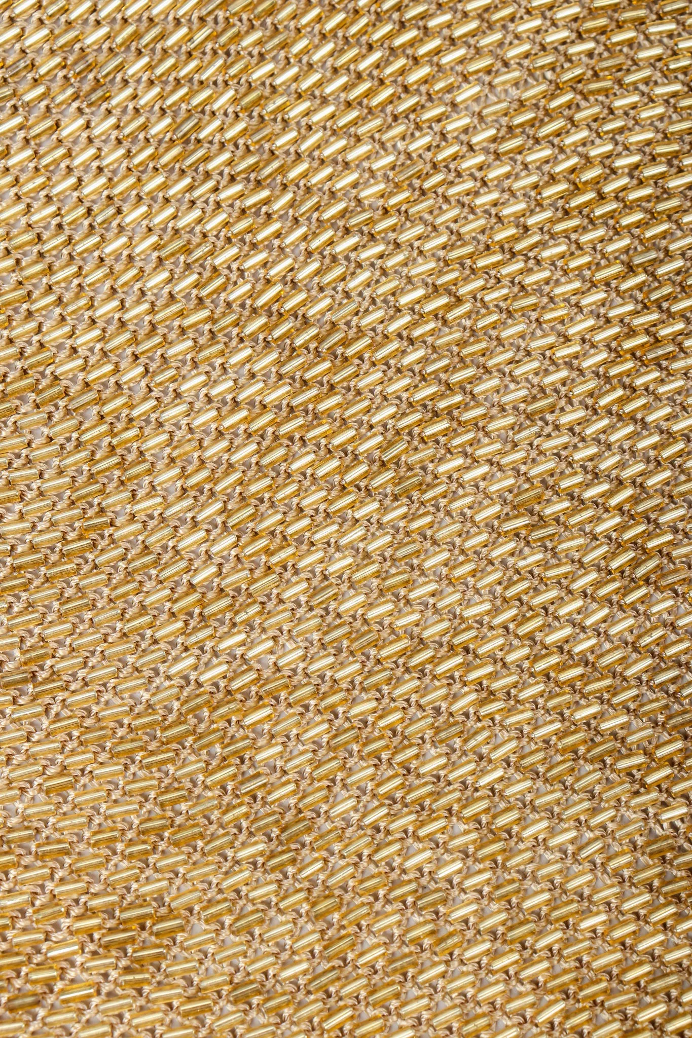 Liquid Gold Beaded Gown