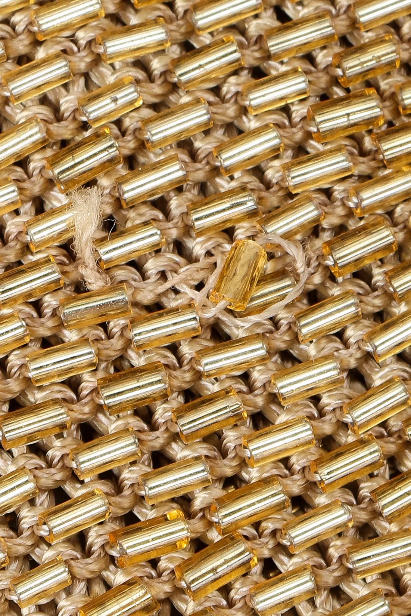 Liquid Gold Beaded Gown