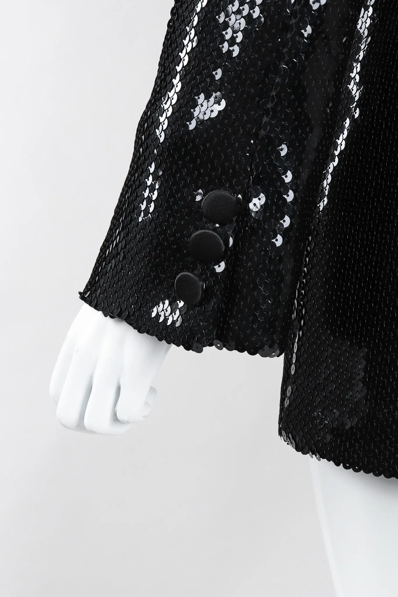 Liquid Sequin Boyfriend Blazer