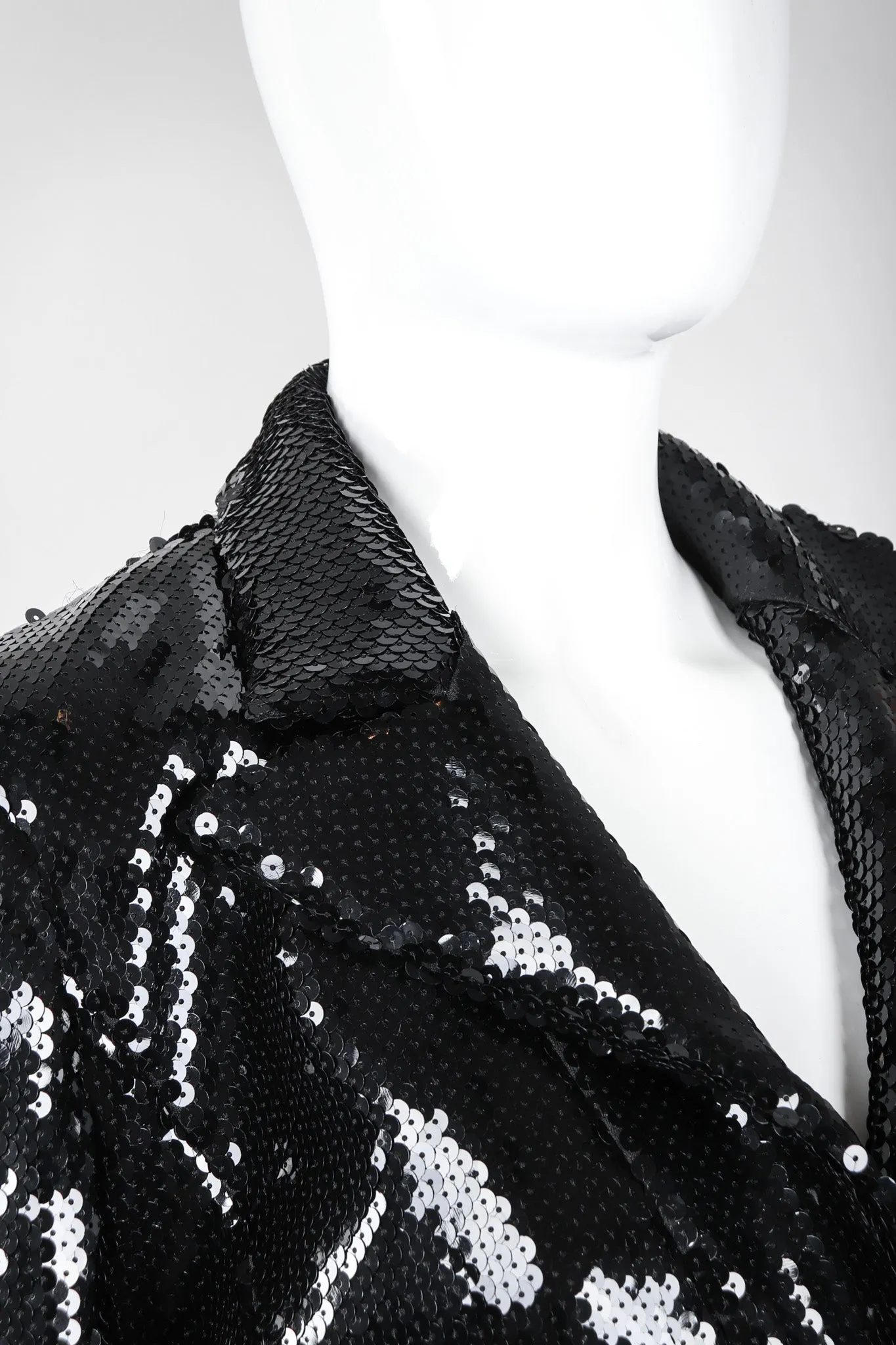 Liquid Sequin Boyfriend Blazer