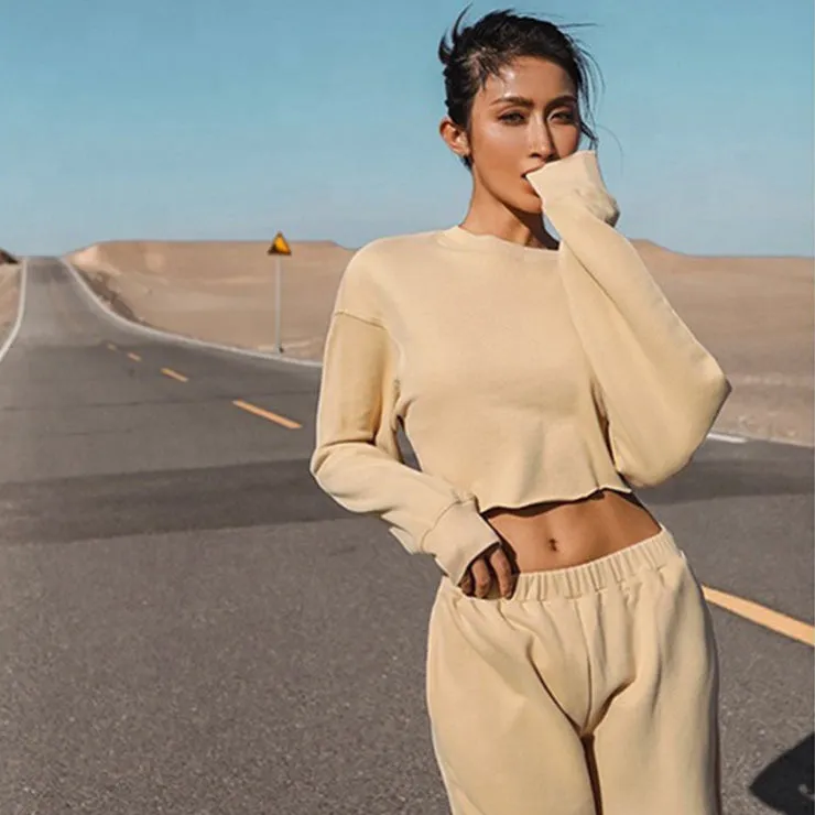 Long Sleeve Loose Casual Set