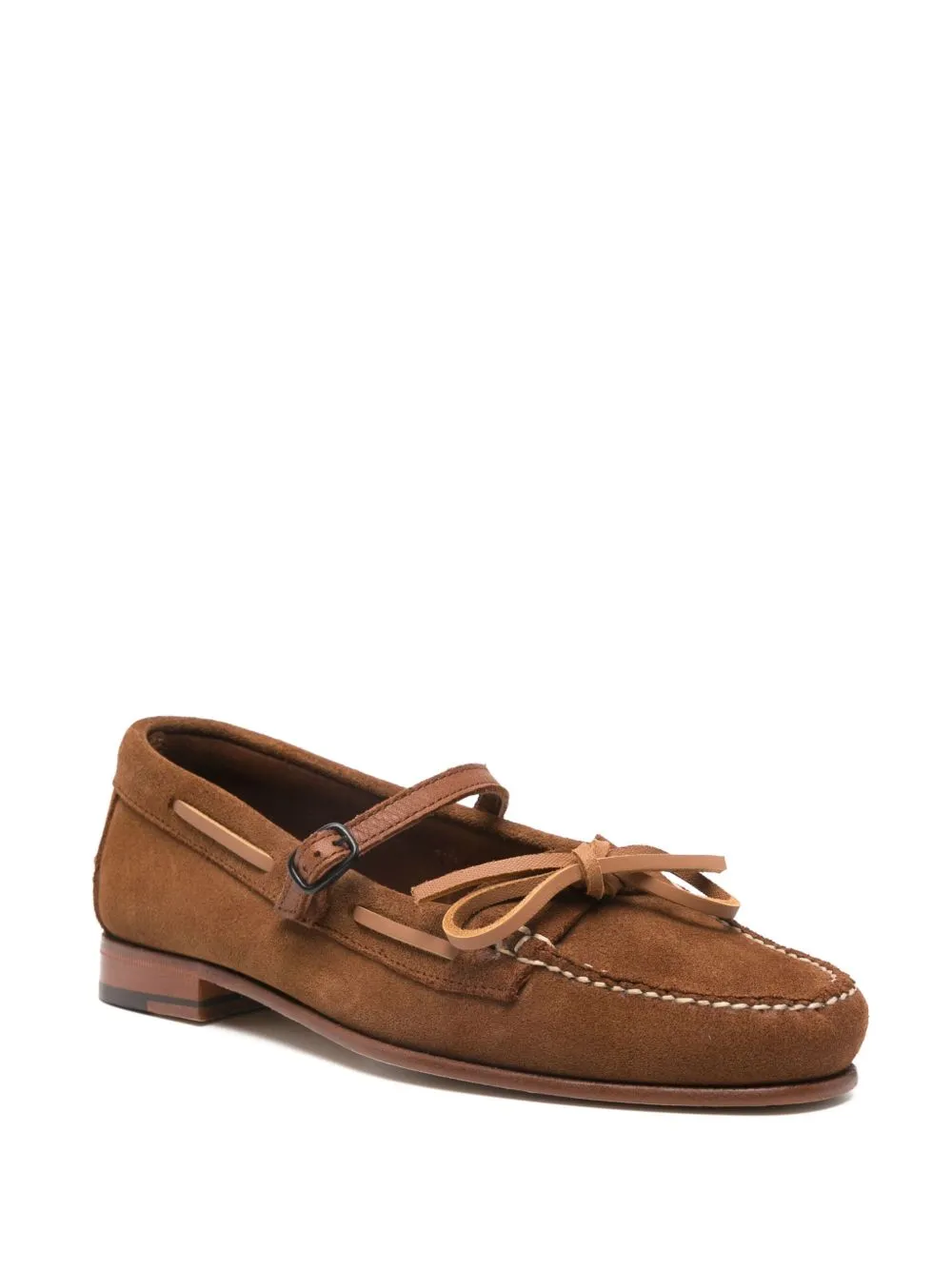 Lorea suede leather loafers