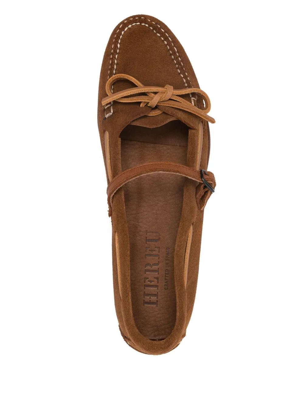 Lorea suede leather loafers