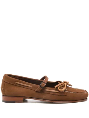 Lorea suede leather loafers
