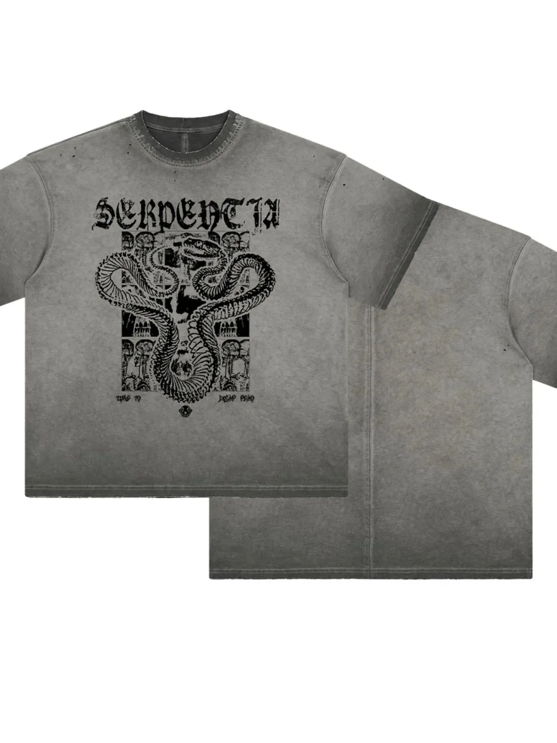 Men's Graphic Round Neck Half Sleeve T-Shirt