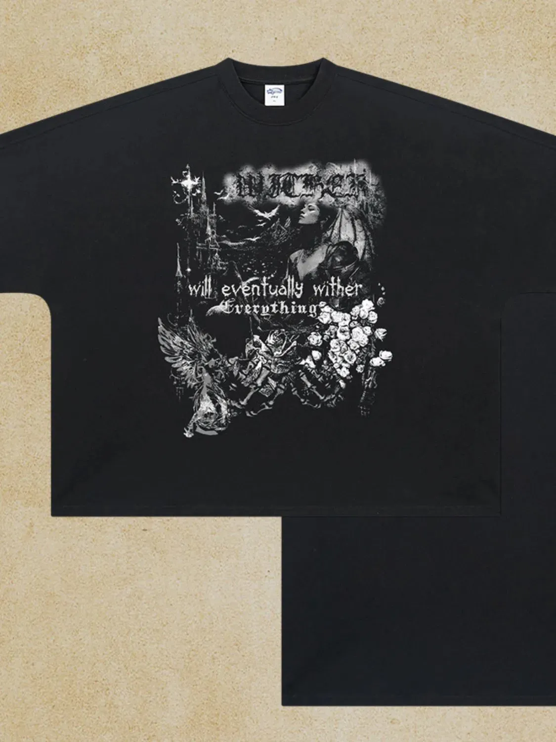Men's Round Neck Half Sleeve Graphic T-Shirt