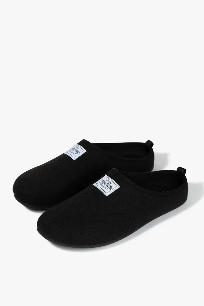 Mercredy Black Slippers