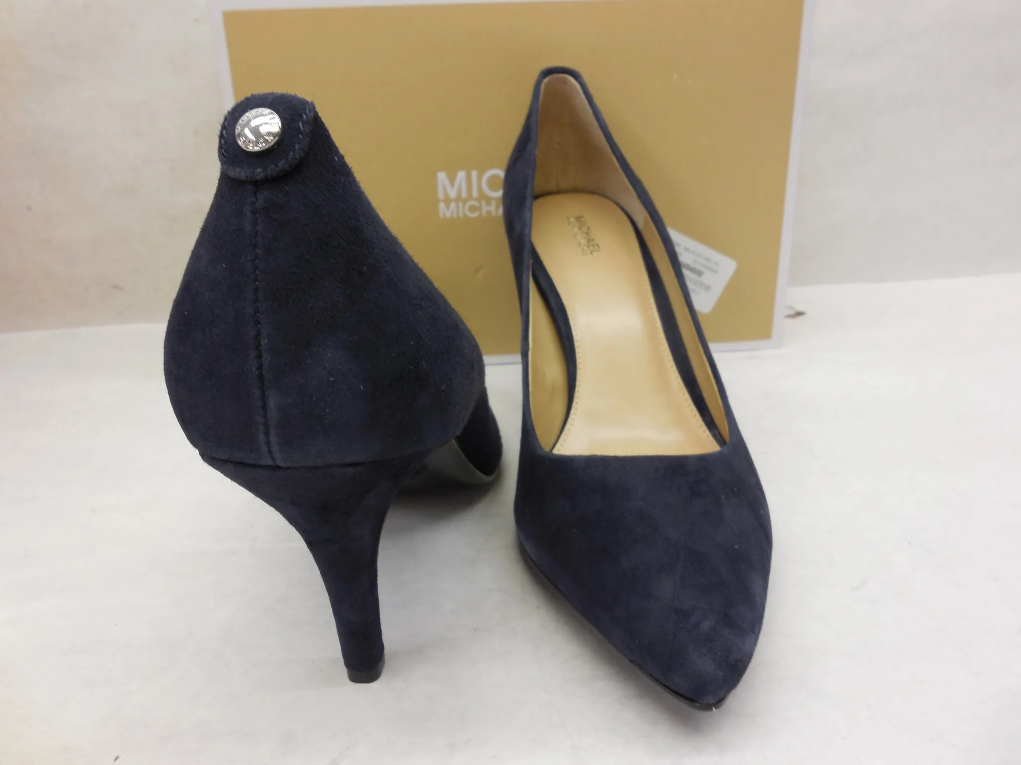 MICHAEL Michael Kors Navy Mid Flex Pumps High Heels Size 11
