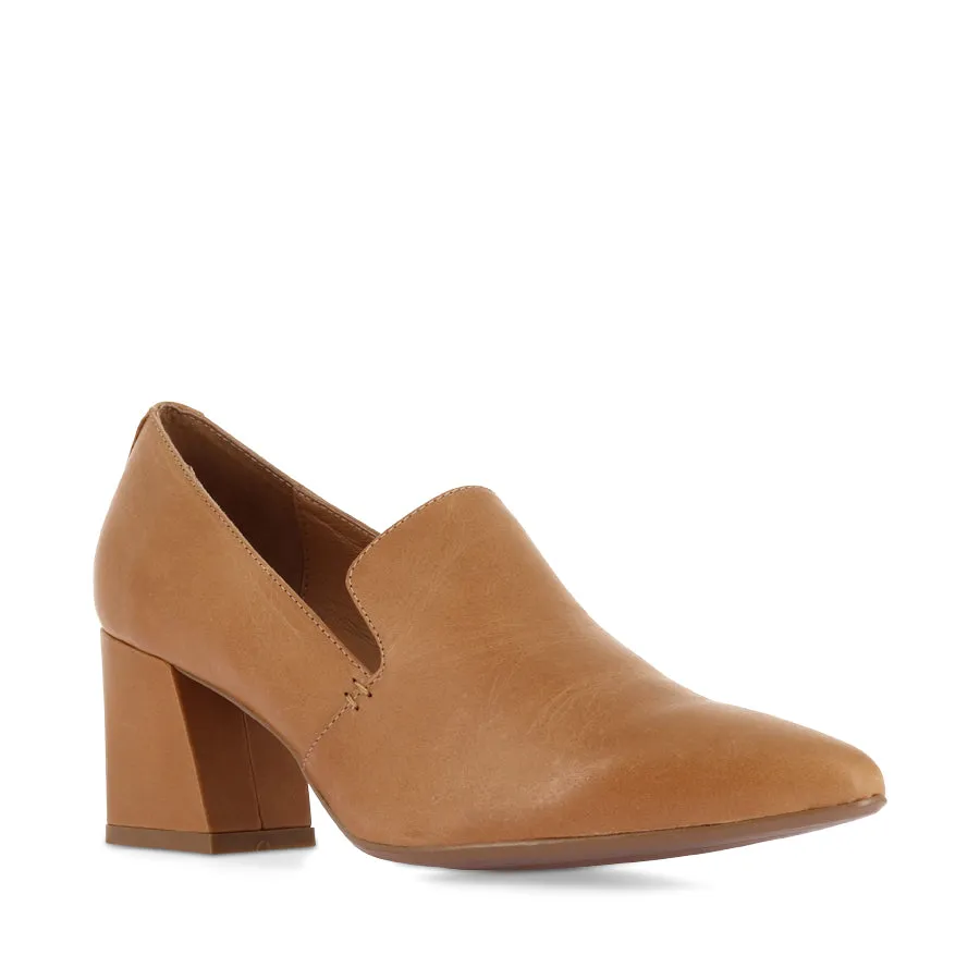 MISSIES - TAN LEATHER