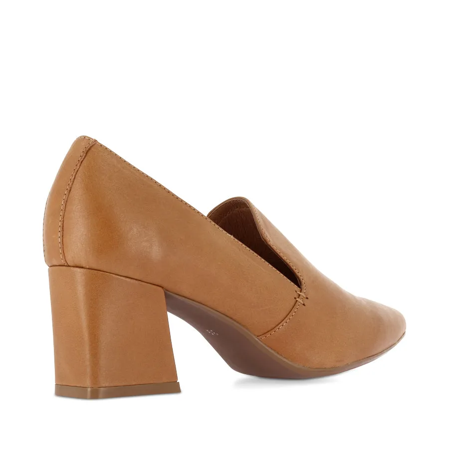 MISSIES - TAN LEATHER