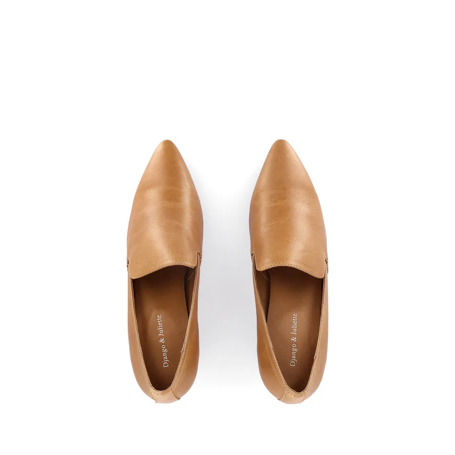 MISSIES - TAN LEATHER