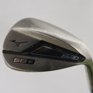 Mizuno S23 Copper Cobalt Wedge RH (049) 58-12 KBS Tour Hi-Rev 2.0 Black Wedge  Pre-Owned