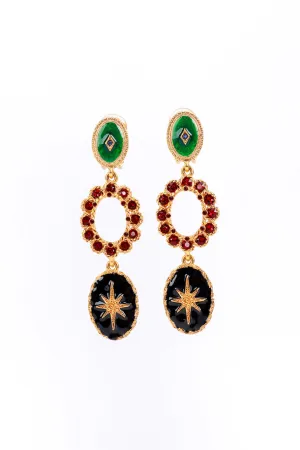 Morning Star Drop Earrings