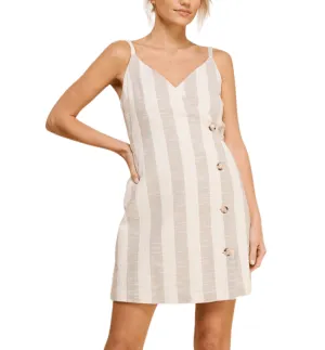 Morrison Striped Lined Dress