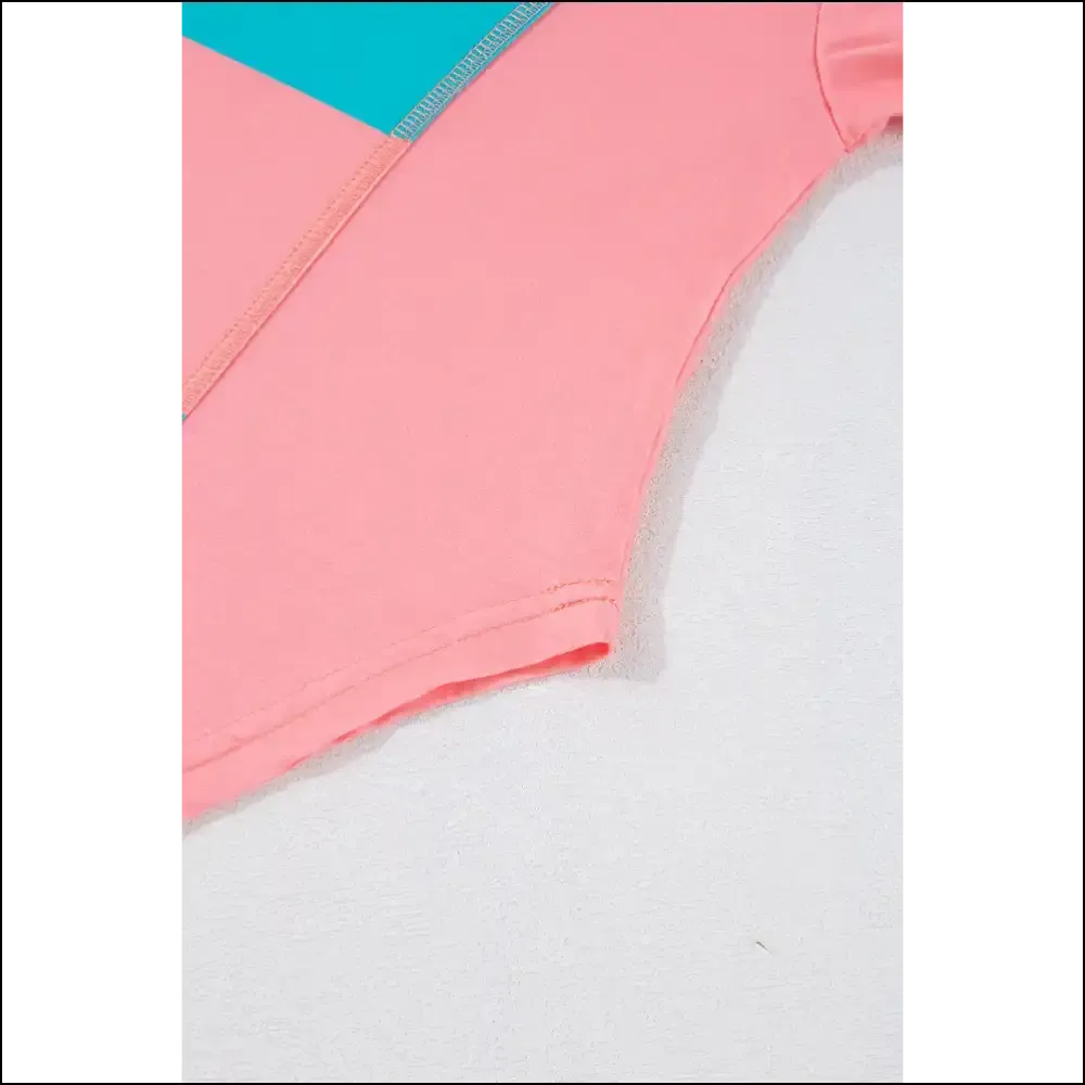 Needful Things: Blue Colorblock Drop Sleeve Top - Wardrobe Mvp ! 💙