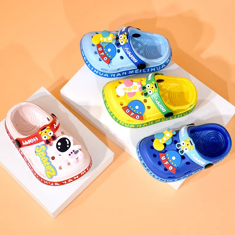 New Children's Eva Slippers Boys Summer Baby Home Cute Toddler Girls Hole Shoes Soft Bottom Lightweight