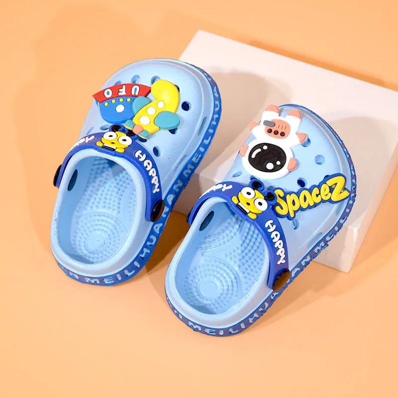 New Children's Eva Slippers Boys Summer Baby Home Cute Toddler Girls Hole Shoes Soft Bottom Lightweight