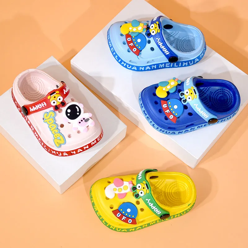 New Children's Eva Slippers Boys Summer Baby Home Cute Toddler Girls Hole Shoes Soft Bottom Lightweight