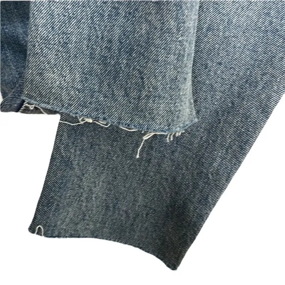 New We The Free Light Wash Distressed High Waisted Skinny Jeans Women Size 26