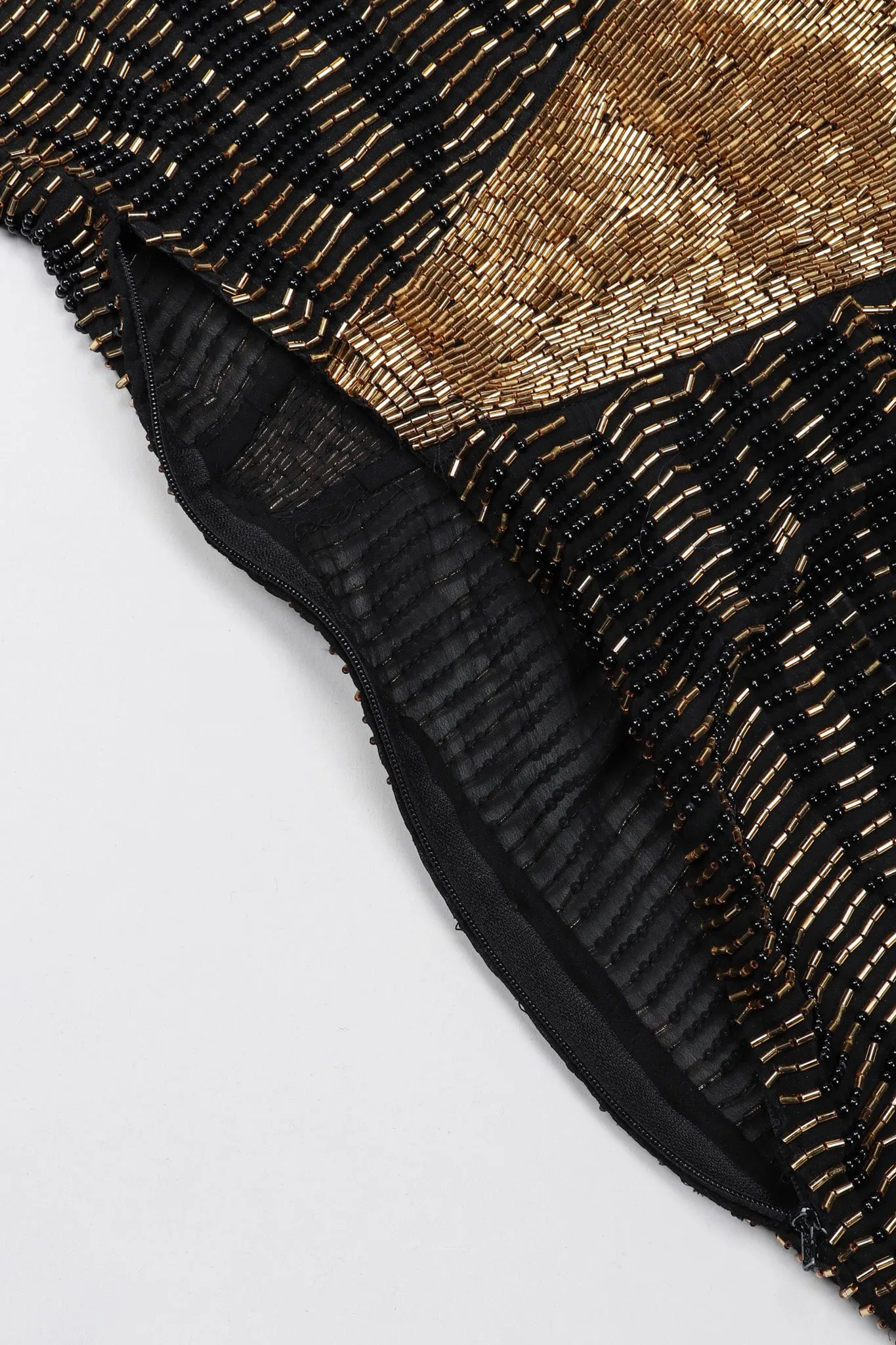Nights Beaded Kimono Sleeve Gown