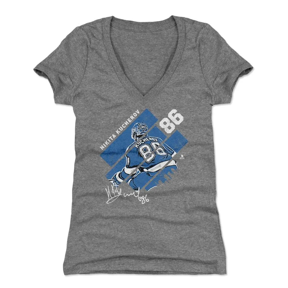 Nikita Kucherov Stripes B WHT