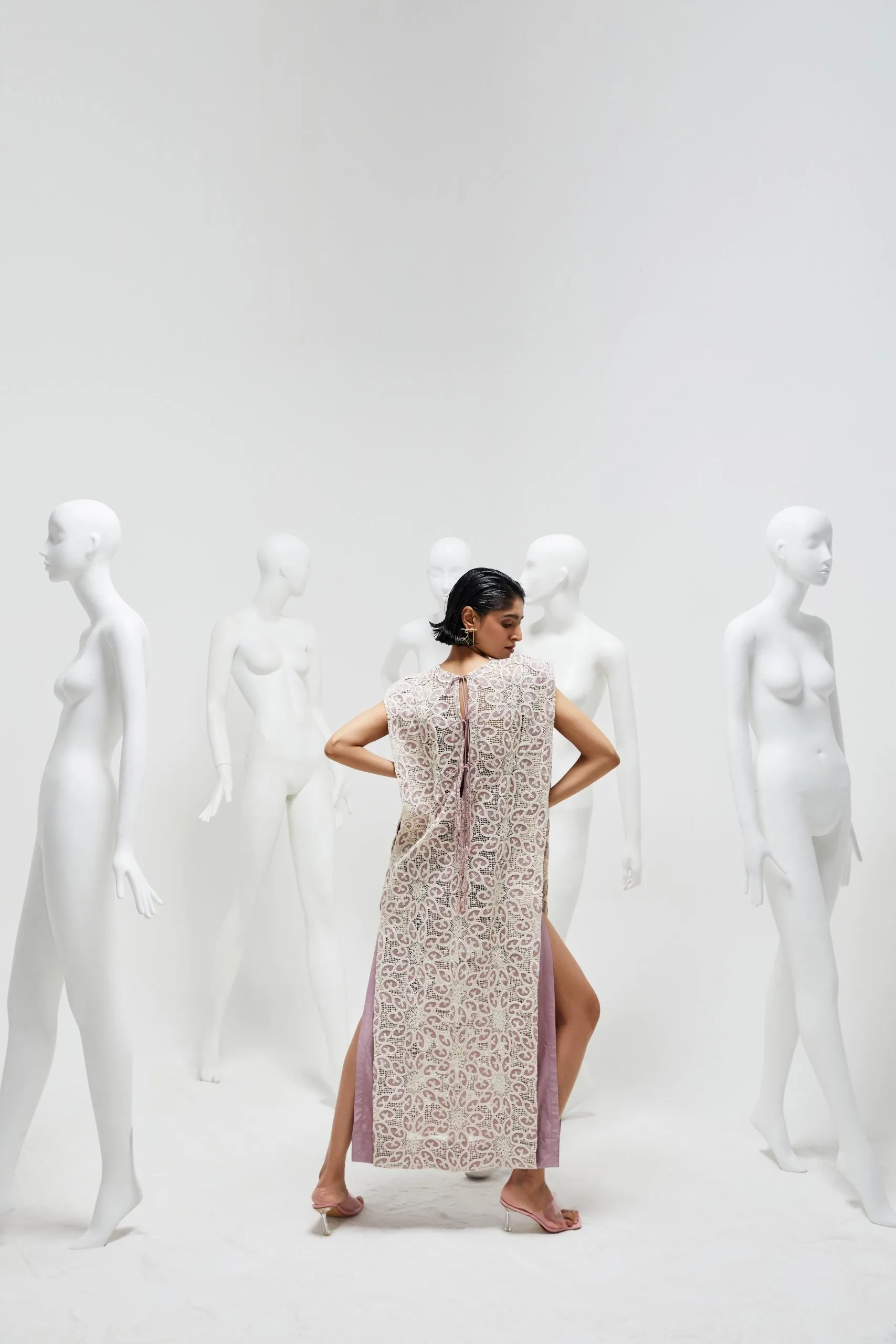 NOEMIE STRUCTURED DRESS
